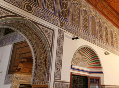 Interieur van het Dar Si Said Museum